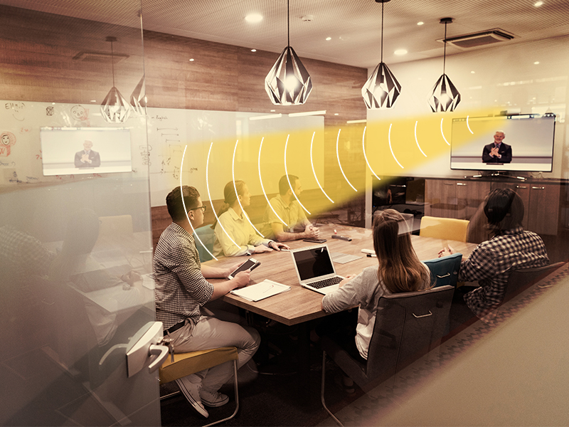 視頻會(huì)議場(chǎng)景應(yīng)用定向音箱