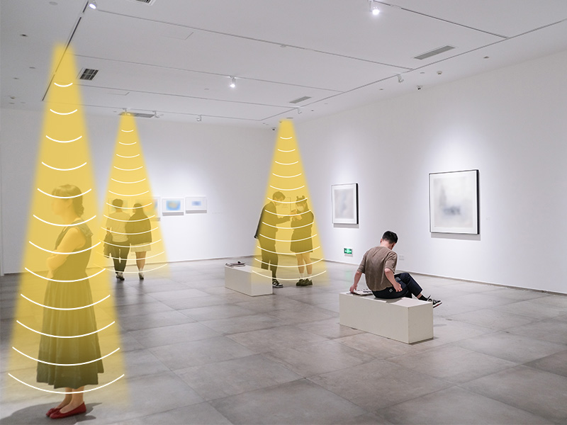 展覽展示行業(yè)使用定向音箱