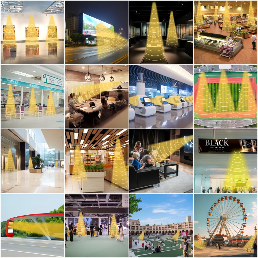 定向擴(kuò)聲系統(tǒng)的場景匯總