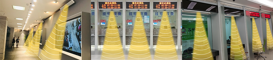 展覽展示場景使用定向音響