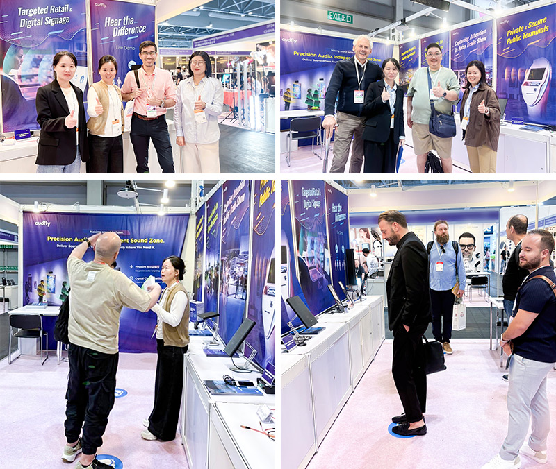 清聽聲學(xué)香港環(huán)球資源消費電子展位現(xiàn)場