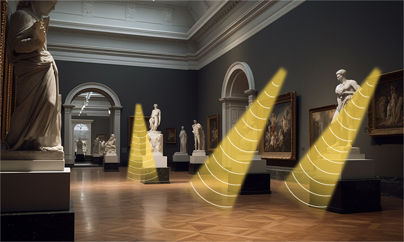 博物館定向揚(yáng)聲器